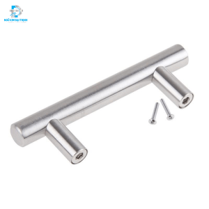 Tay nắm cửa tủ INOX dạng thanh tròn chữ T