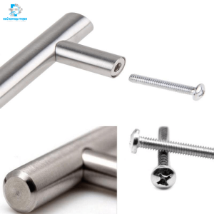 Tay Nắm Cửa Tủ INOX Chữ T 