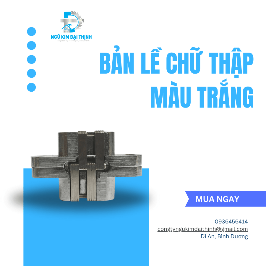 Bản lề không giảm chấn 90/ 180 độ