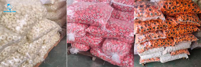 Bánh Xe Đẩy PVC Mềm Với Phanh