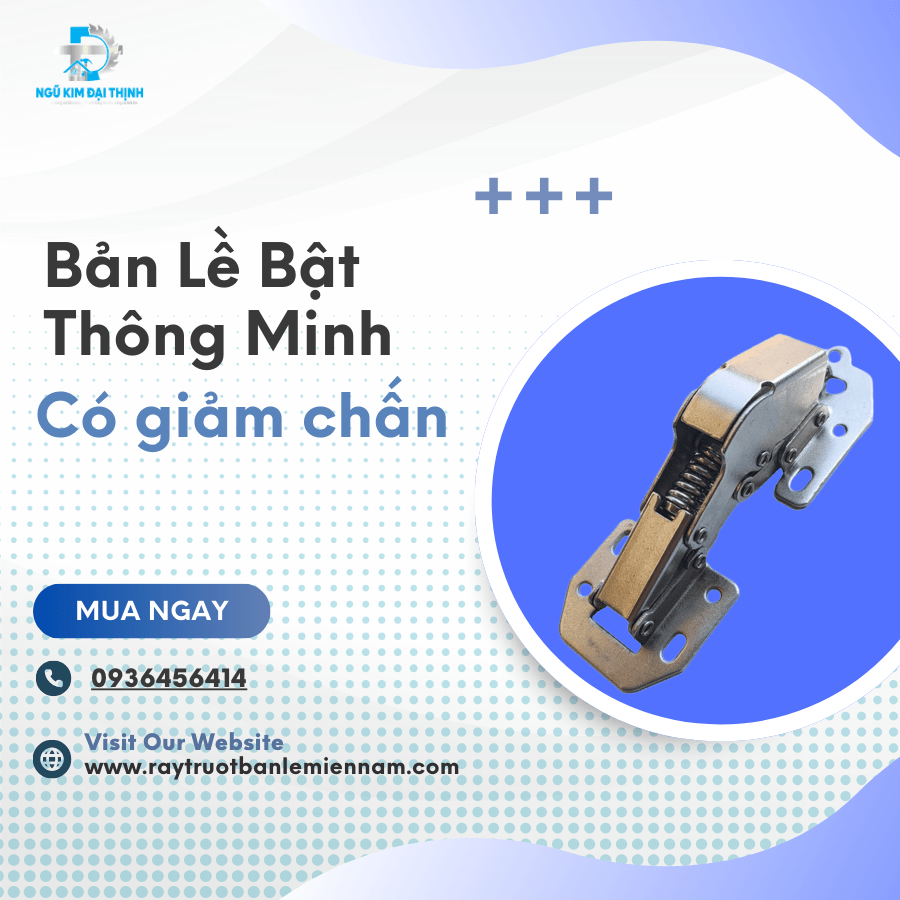 Bản lề bật thường giảm chấn