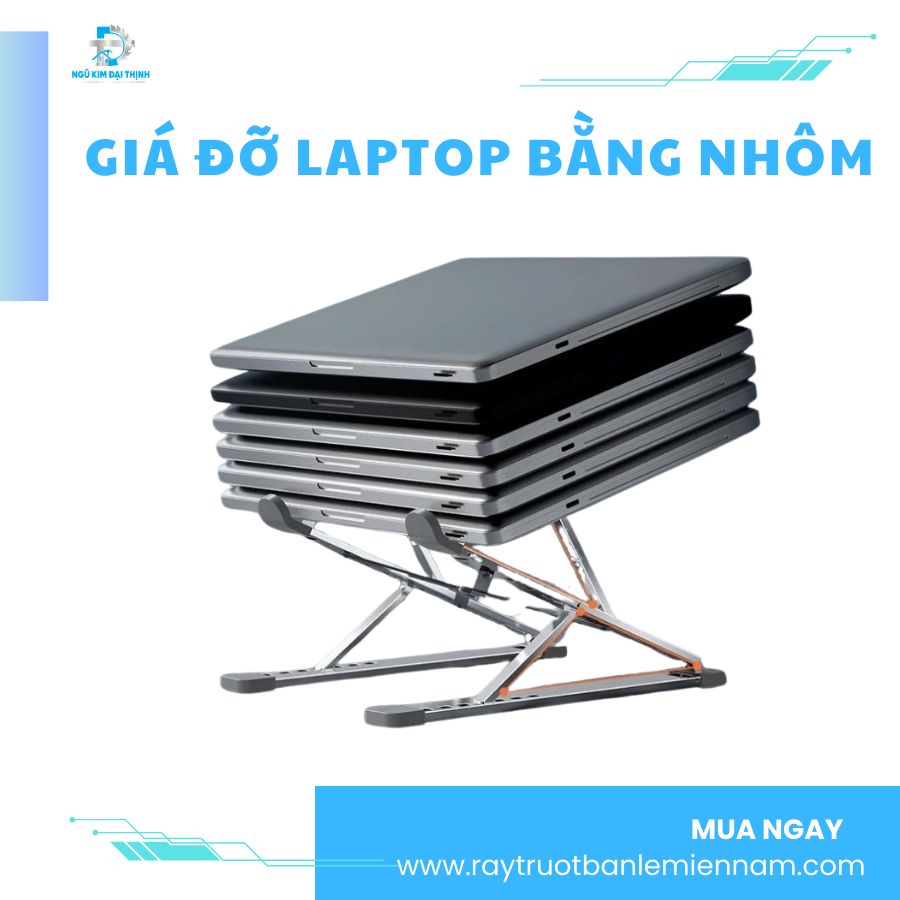 giá đỡ laptop bằng nhôm