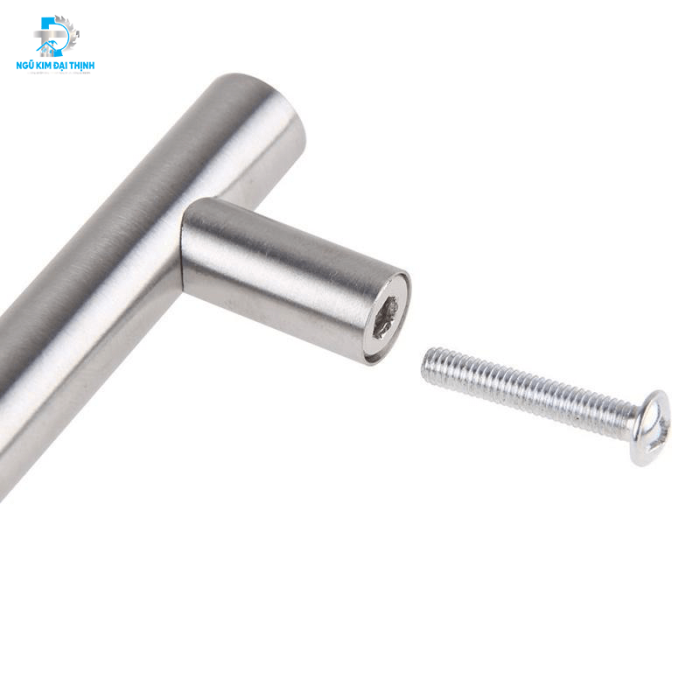 Tay Nắm Cửa Tủ INOX Chữ T