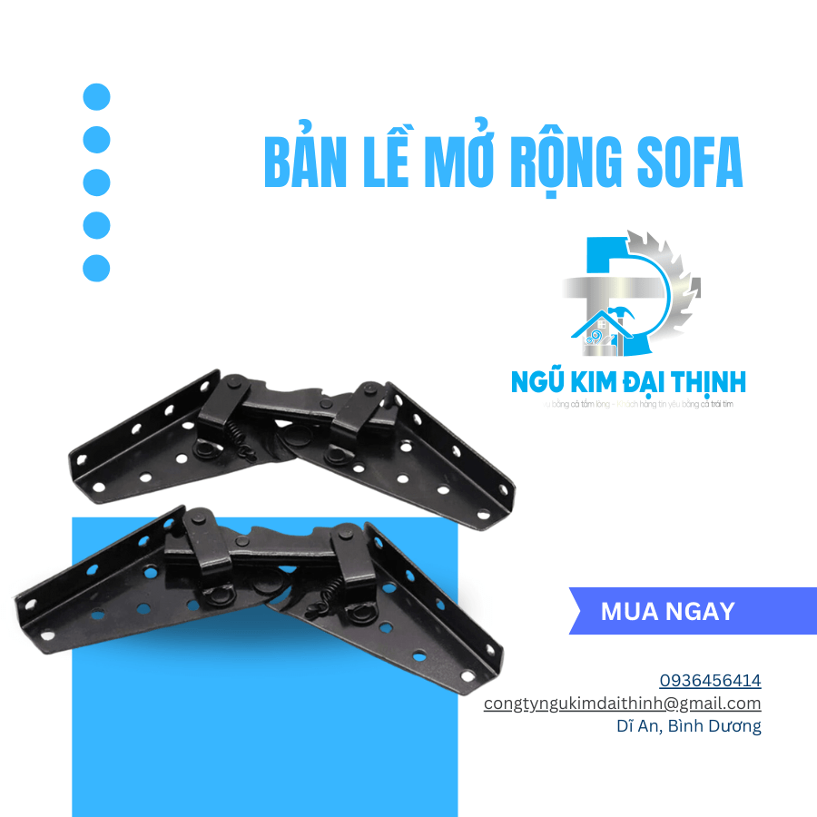 Bản lề mở rộng sofa