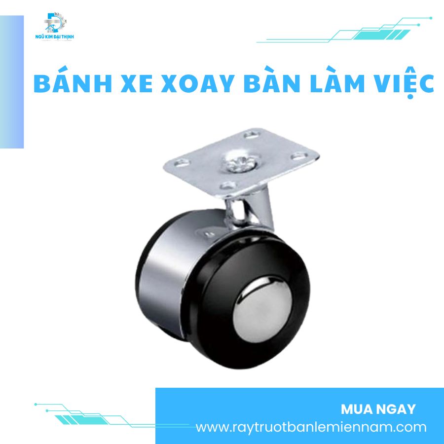 Bánh Xe Xoay Bàn Làm Việc