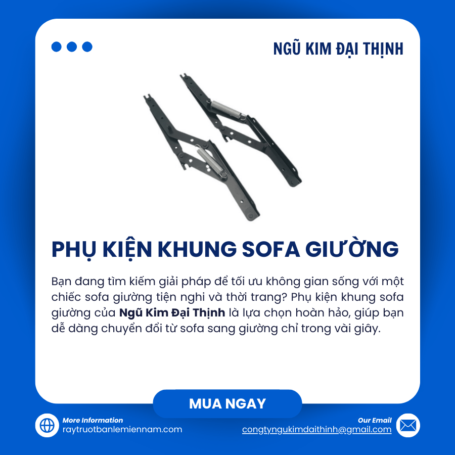 Phụ Kiện Khung Sofa Giường